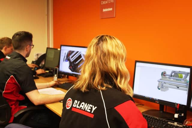 Blaney Group in Ahoghill is offering a number of engineering and sales/business roles with opportunities to progress to the next level of qualification