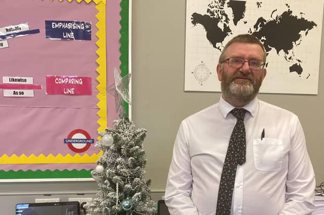Philip Leckey retired from teaching in December.