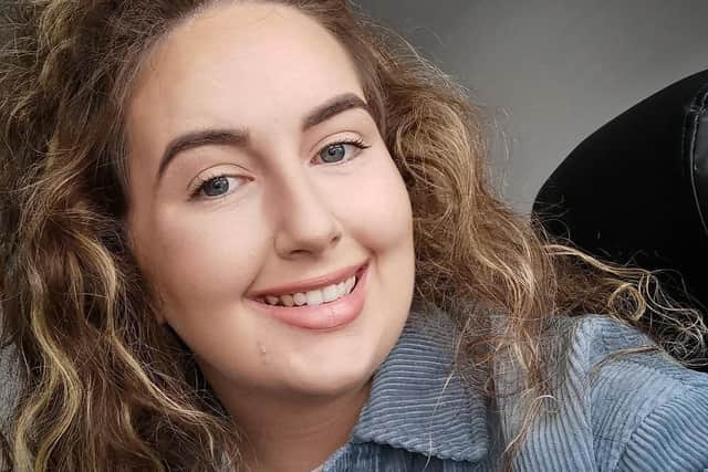 Meghan O'Neill, from Dungiven, completed her Higher Level Apprenticeship (HLA) in Civil Engineering and has now progressed to complete her full bachelor's degree in Construction, Engineering and Management at the South West College (SWC) Omagh Campus.