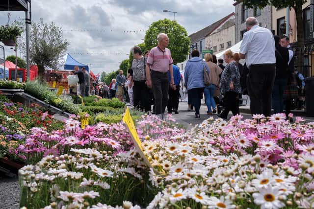 The continental market in Cookstown town centre is just one of the events returning in the summer.