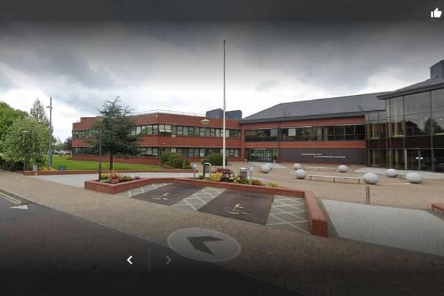 Craigavon Civic Centre. Photo courtesy of Google.