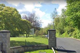 The entrance to Dungannon Park.  Picture: Google