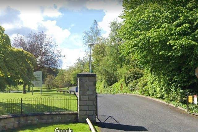 The entrance to Dungannon Park.  Picture: Google