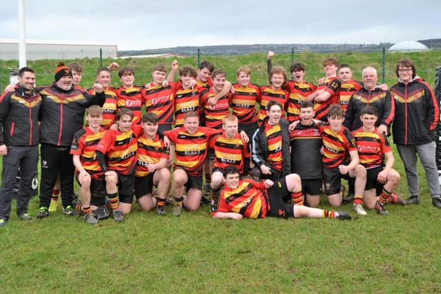 Ophir's Under 16s made it to the Ulster Carpets League Play-off final.