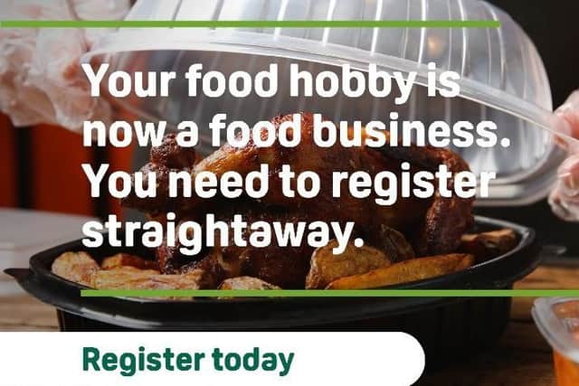 If you sell, cook, store, handle, prepare or distribute food for the public, you may be considered a food business and will need to register with your local authority.