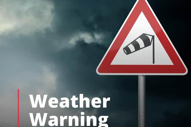 Parks and forests have been closed in Mid Ulster due to yellow weather warning.