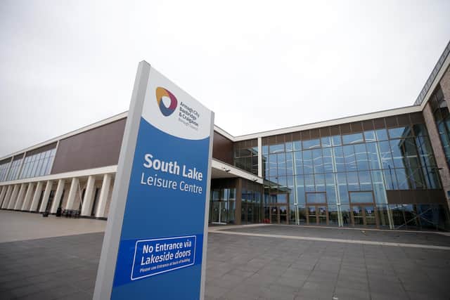 Press Eye - Belfast - Northern Ireland - 11th January 2021

Photo by Jonathan Porter / Press Eye

Newly-opened South Lake Leisure Centre in Craigavon to be used as vaccine venue locally. The last number of days has seen a sharp increase in the number of inpatients due to the COVID-19 pandemic.