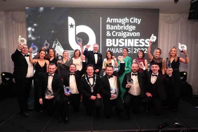 16 awards were won across 15 categories at the ABC Business Awards 2022 held in the Seagoe Hotel on Thursday, celebrating success across a wide range of corporate and consumer-focused categories. Congratulations to all winners and finalists!