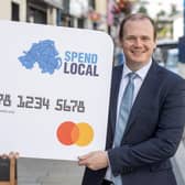 Economy Minister Gordons Lyons hailed the success of the Spend Local scheme.