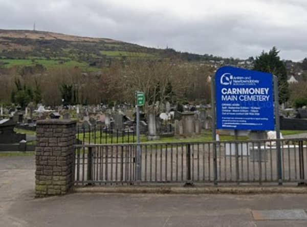 Carnmoney Cemetery, Newtownabbey. Pic Google