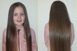 Ruby is looking forward to donating her hair to The Little Princess Trust.