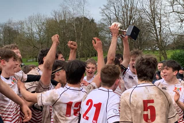 The Banbridge Academy Medallion XV were crowned Danske Bank Medallion Bowl winners last week in a hard-fought 19-10 victory over Limavady Grammar