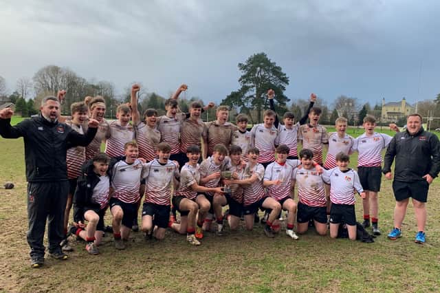 The Banbridge Academy Medallion XV were crowned Danske Bank Medallion Bowl winners last week in a hard-fought 19-10 victory over Limavady Grammar