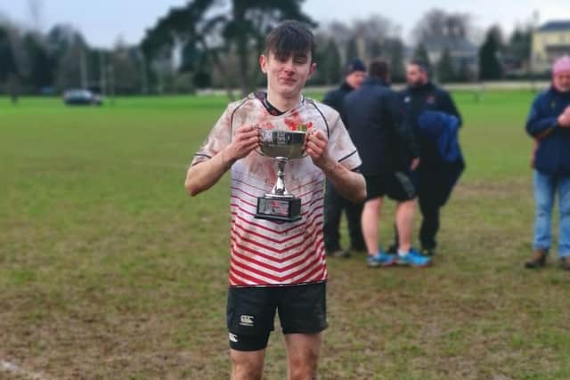 Banbridge Academy Medallion XV captain Andrew Jackson