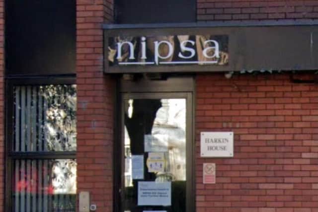 NIPSA head office, Belfast. Pic: Google