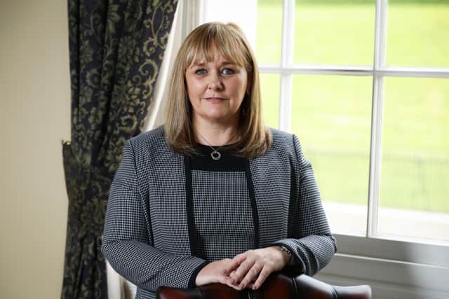 Minister Michelle McIlveen.   Photo by Kelvin Boyes / Press Eye.