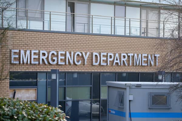 Antrim Area Hospital Emergency Department. 

Picture: Jonathan Porter/PressEye