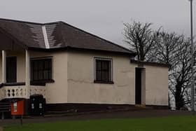Toilet block at Larne Town Park