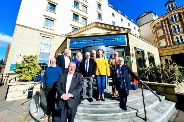Braid DUP Councillor Beth Adger pictured a the conference in Glasgow which she attended in hre role as Vice presient of the NAC UK - National Association of Councillors