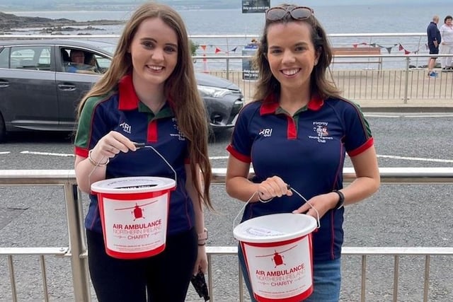 Collecting for Air Ambulance on the Prom in Portstewart
