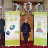 The Belfast North and Newtownabbey Christians Against Poverty debt centre has provided help to its 700th client.