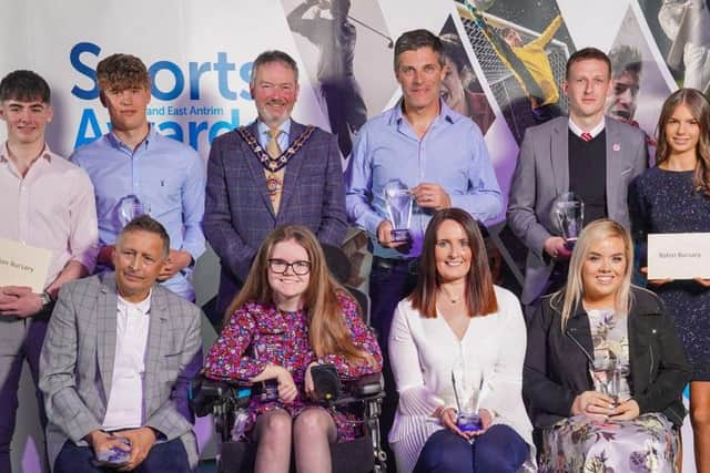 Mid and East Antrim's sports personalities were recognised at the awards event.