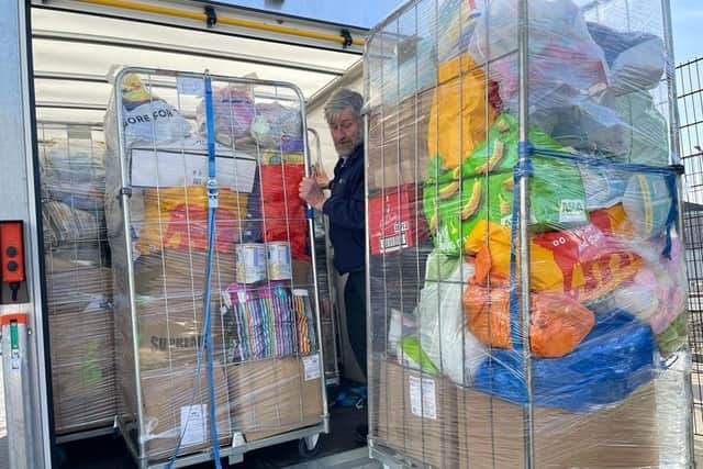 Staff across the trust rose to the challenge and donations arrived in their crate loads. Extra donation crates were needed due to the overwhelming generosity and kindness of trust staff