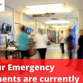 Emergency Department at Craigavon Area Hospital and Daisy Hill Hospital in Newry are both 'extremely busy'