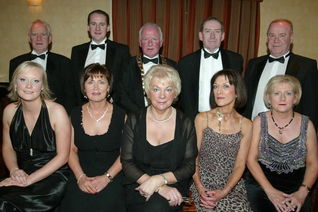 The guests of Cookstown Vintners Chairman Harry Quinn pictured at the vintners dinner in 2007.
