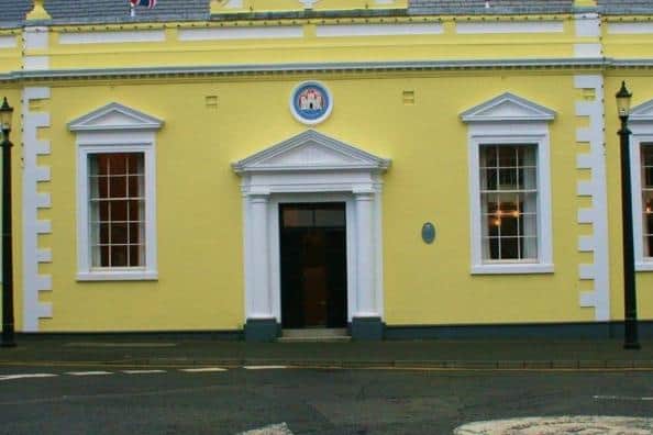 Carrick Town Hall.