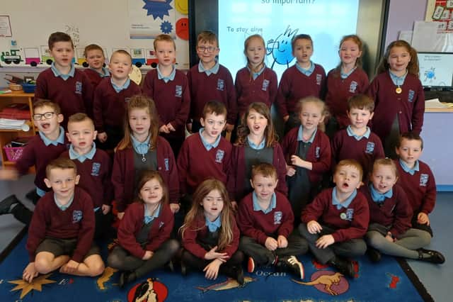 Damhead PS pupils enjoyed a visit from NI Water