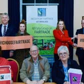 Members of Mid and East Antrim's Fairtrade Steering Group.