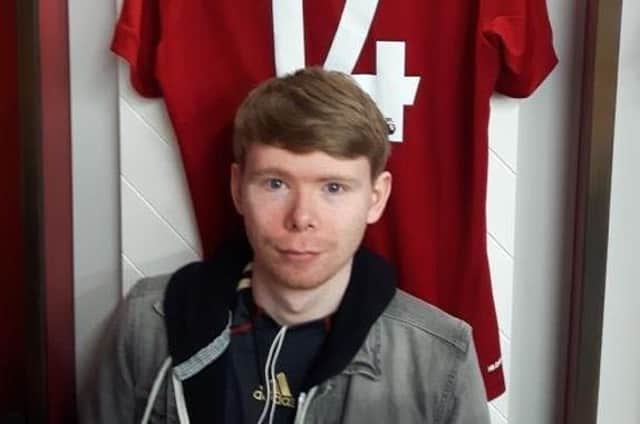 Matthew Crawford from Portadown who was a huge Liverpool FC fan.