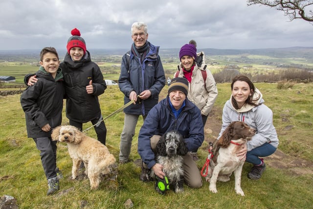 Hundreds took part in the traditional trek up Slemish to celebrate St Patrick’s Day, as the event returned to the mountain for the first time in two years.