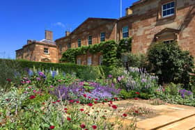 Hillsborough Castle from the top of Yew Tree Walk.