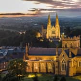 The two Cathedrals in Armagh City.