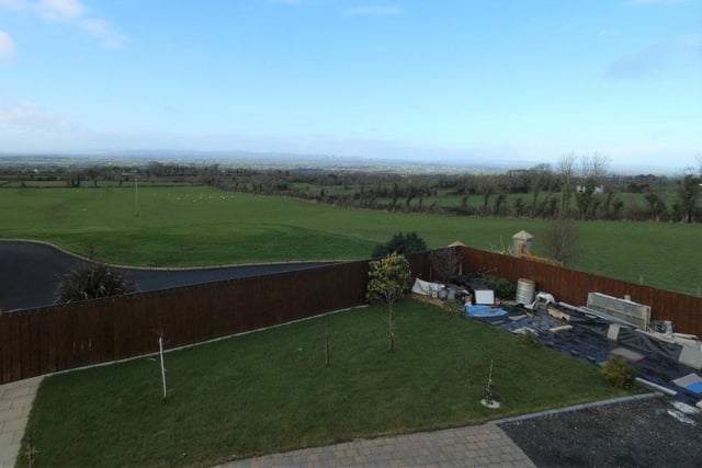 Set on a choice spacious rural site with delightful elevated rural views to the side of the property
