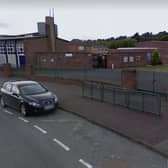 Larne High School. (Pic by Google).