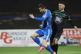 Curtis Allen bagged a brace for the Bannsiders