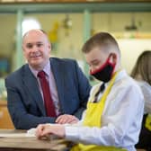 Glengormley High School Principal Ricky Massey. Credit: Paul McErlane.