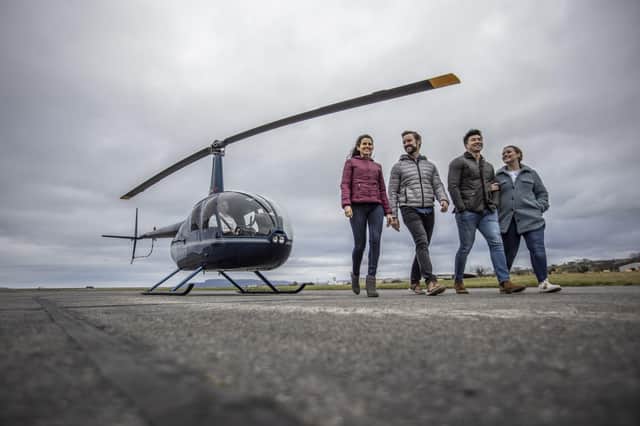 'A Giant's Eye View', North Coast Helicopter Tours with Cutting Edge Helicopters