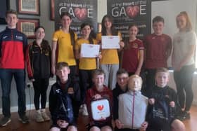 Anna provided CPR training at Mossley Hockey Club on March 22.