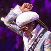 Nile Rodgers performing with Chic during the City of Culture year in 2013.