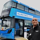 Buta Atwal, Chief Executive of Ballymena-based bus manufacturer, Wrightbus