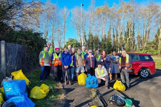Co Antrim Countryside Custodians have now established a vibrant group of volunteers in Lisburn who are stepping up and are determined to make their mark by cleaning up local areas for the local residents to enjoy fully