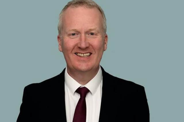 SDLP North Antrim Assembly election candidate councillor Eugene Reid