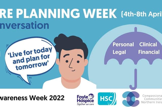 Personal planning is important for us all.