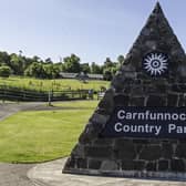 Carnfunnock Country Park outside Larne.