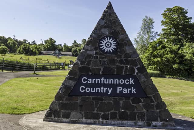 Carnfunnock Country Park outside Larne.