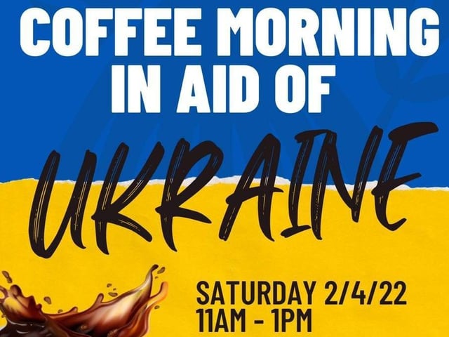 Coffee Morning in aid of Ukraine